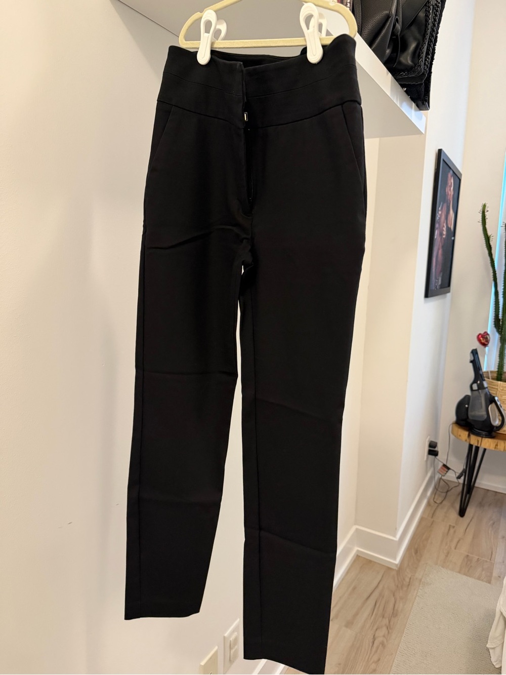 Evernew Black Staight Leg Dress Pants